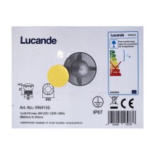 Lucande - Zewnętrzna oprawa wpuszczana EDWINA 1xGU10/6W/230V IP67