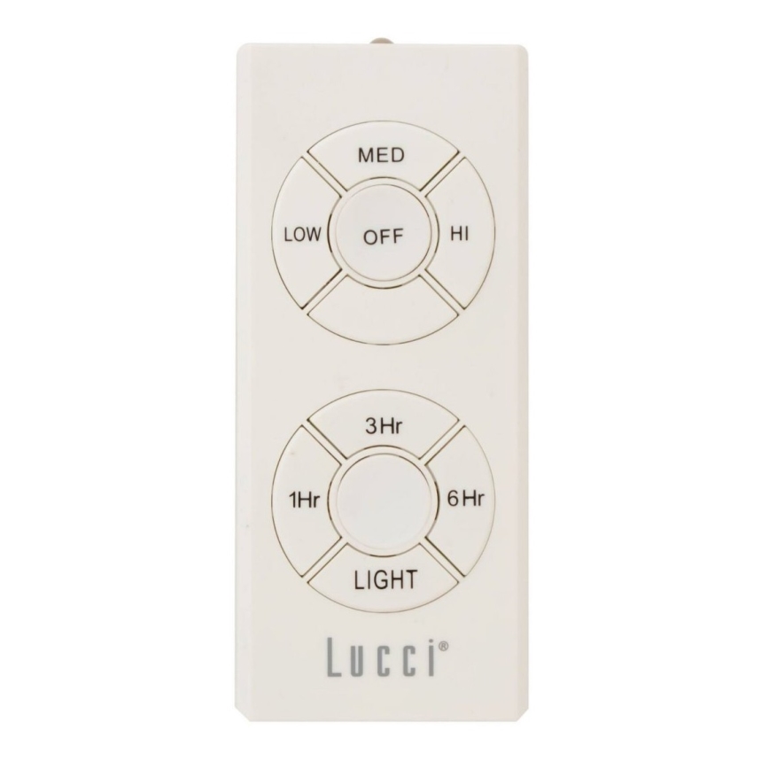 Lucci Air 210334 - Wentylator sufitowy AIRFUSION QUEST 1xE27/60W/230V drewno/matowy chrom + DO