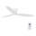 Lucci Air 212870 - Wentylator sufitowy AIRFUSION RADAR drewno/biały + pilot do zdalnego sterowania
