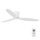 Lucci Air 212870 - Wentylator sufitowy AIRFUSION RADAR drewno/biały + pilot zdalnego sterowania