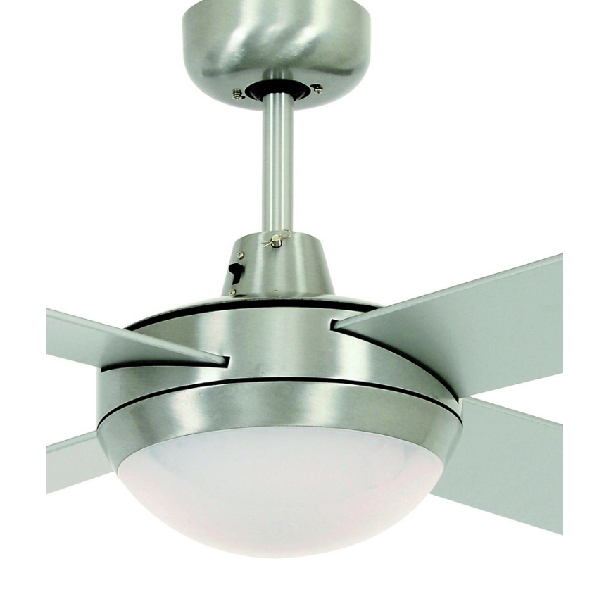 Lucci air 213009 - Wentylator sufitowy LED FUTURA MOOD LED/18W/230V matowy chrom + zdalne sterowanie