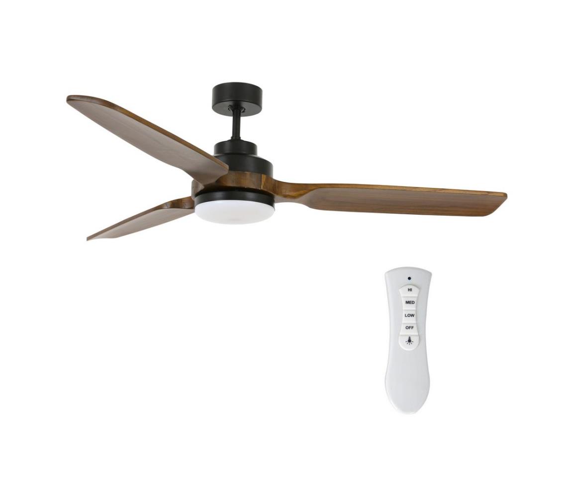 Lucci air 213054 - Wentylator sufitowy LED SHOALHAVEN GX53/17W/230V paulownia + pilot