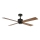 Lucci air 213170 - LED sufitowy wentylator NEWPORT wenge/brąz + pilot zdalnego sterowania