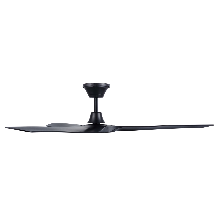 Lucci Air 21321649 - Wentylator sufitowy ABYSS śr. 142 cm IP66 czarny + zdalne sterowanie