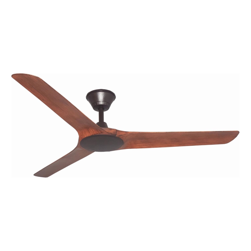 Lucci Air 21321749 - Wentylator sufitowy ABYSS o średnicy 142 cm IP66 brązowy + pilot zdalnego sterowania