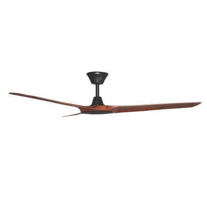 Lucci Air 21321749 - Wentylator sufitowy ABYSS o średnicy 142 cm IP66 brązowy + pilot zdalnego sterowania
