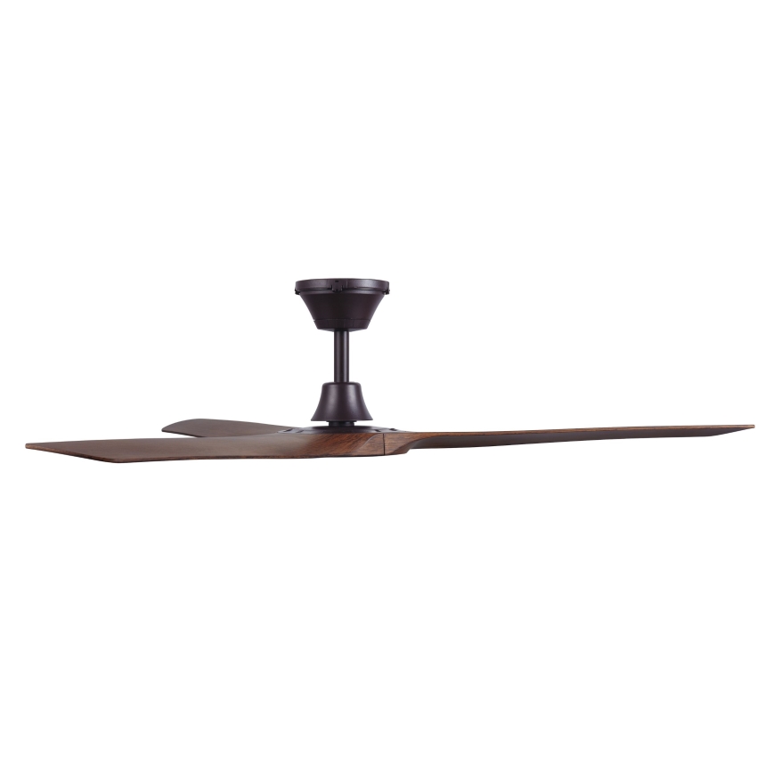 Lucci Air 21321749 - Wentylator sufitowy ABYSS o średnicy 142 cm IP66 brązowy + pilot zdalnego sterowania