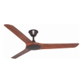 Lucci Air 21321749 - Wentylator sufitowy ABYSS śr. 142 cm IP66 brązowy + zdalne sterowanie