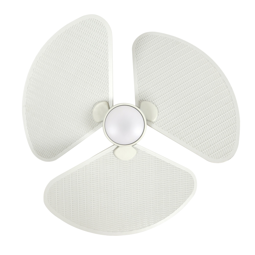Lucci Air 21325449 - LED ściemnialny wentylator sufitowy SABLE 1xGX53/12W/230V 3000/4000/5000K średnica 91,5 cm kremowy + pilot zdalnego sterowania