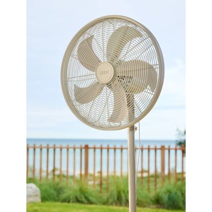 Lucci Air 21326449 - Wentylator stojący GLIDE 36W/230V Ø 45 cm biały