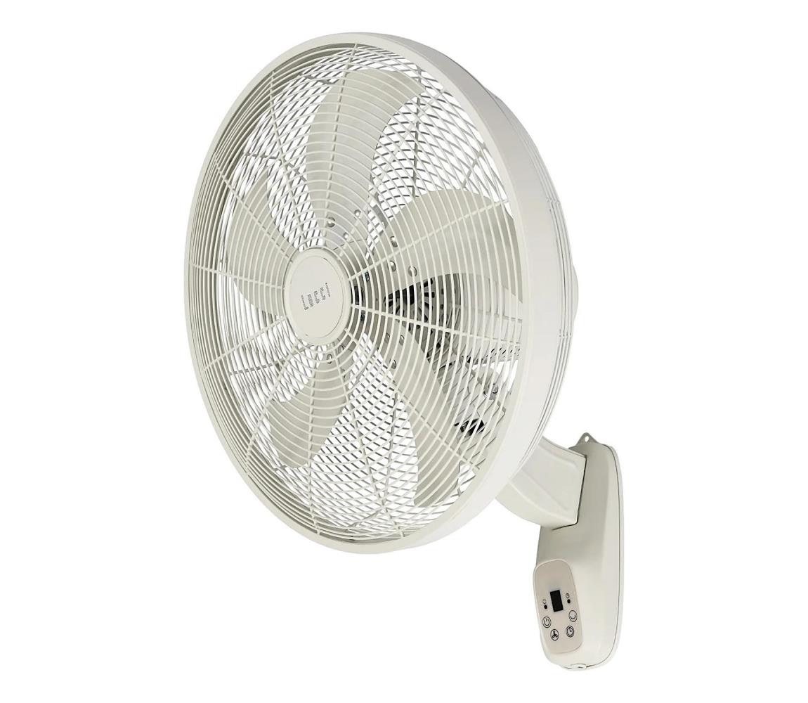 Lucci Air 21326649 - Wentylator ścienny GLIDE 36W/230V, Ø 45 cm, biały + pilot