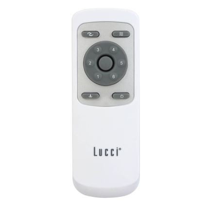 Lucci air 213301- LED Ściemnialny wentylator sufitowy UNIONE 1xGX53/12W/230V brązowy/chrom błyszczący + zdalne sterowanie
