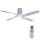 Lucci air 213350 - LED Ściemniany wentylator sufitowy RIVIERA 1xGX53/12W/230V biały + pilot