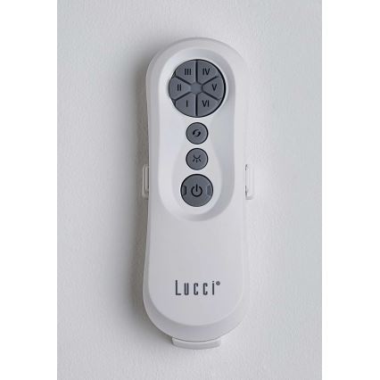 Lucci air 213353 - LED Ściemniany wentylator sufitowy NAUTICA 1xGX53/12W/230V biały + pilot