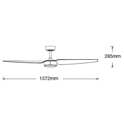 Lucci air 21615349 - Wentylator sufitowy CONDOR biały + pilot zdalnego sterowania