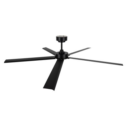 Lucci air 21616149 - Wentylator sufitowy MONZA IP55 czarny + pilot do zdalnego sterowania