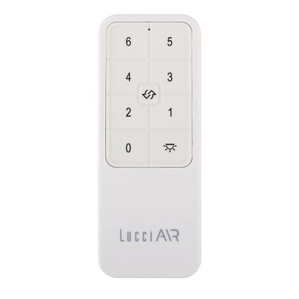 Lucci air 21616349 - Wentylator sufitowy POLIS IP55 czarny + pilot zdalnego sterowania