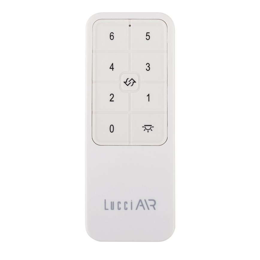 Lucci air 21616349 - Wentylator sufitowy POLIS IP55 czarny + pilot zdalnego sterowania