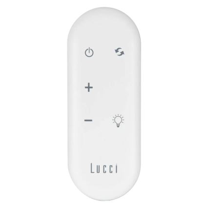 Lucci Air 21617049 - LED ściemnialny wentylator sufitowy OSPREY 1xGX53/12W/230V, średnica 132 cm, biały + pilot zdalnego sterowania