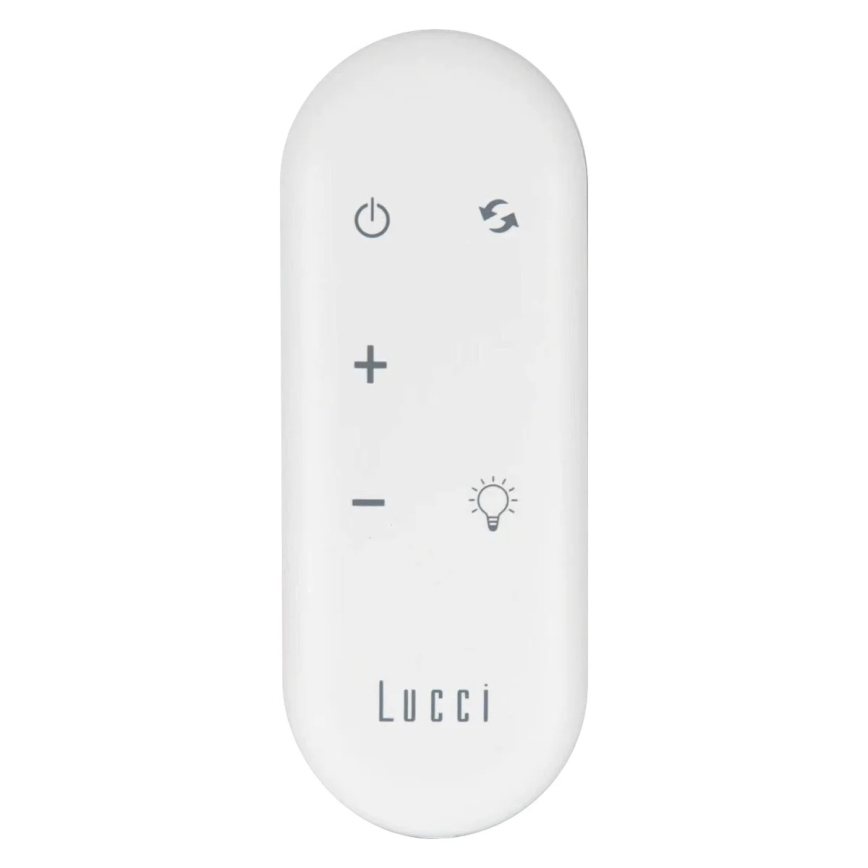 Lucci Air 21617049 - LED ściemnialny wentylator sufitowy OSPREY 1xGX53/12W/230V, średnica 132 cm, biały + pilot zdalnego sterowania