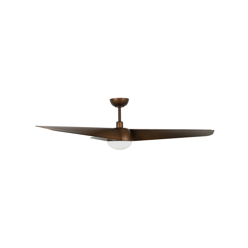 Lucci Air 21617249 - Ściemnialny wentylator sufitowy LED OSPREY 1xGX53/12W/230V Ø 132 cm brąz + pilot zdalnego sterowania