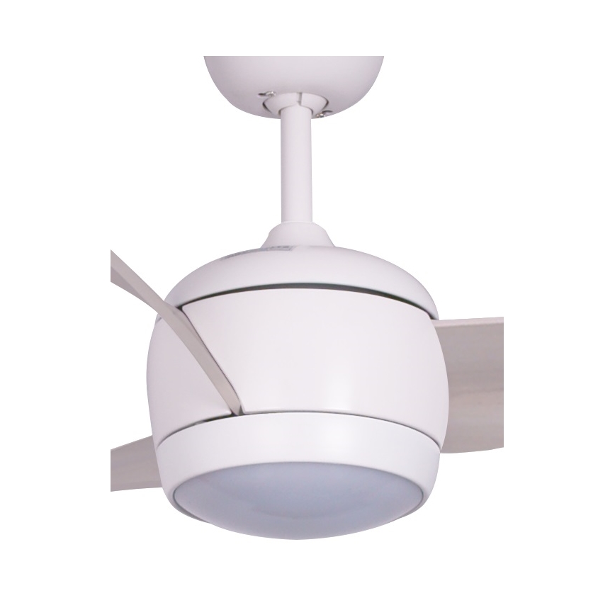 Lucci air 512911 - Wentylator sufitowy LED AIRFUSION NORDIC LED/20W/230V drewno/biały + pilot zdalnego sterowania