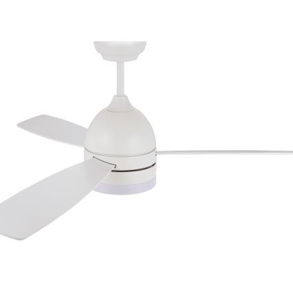 Lucci air 513075 - Wentylator sufitowy LED VECTOR LED/25W/230V 3000/4200/6500K biały + pilot zdalnego sterowania