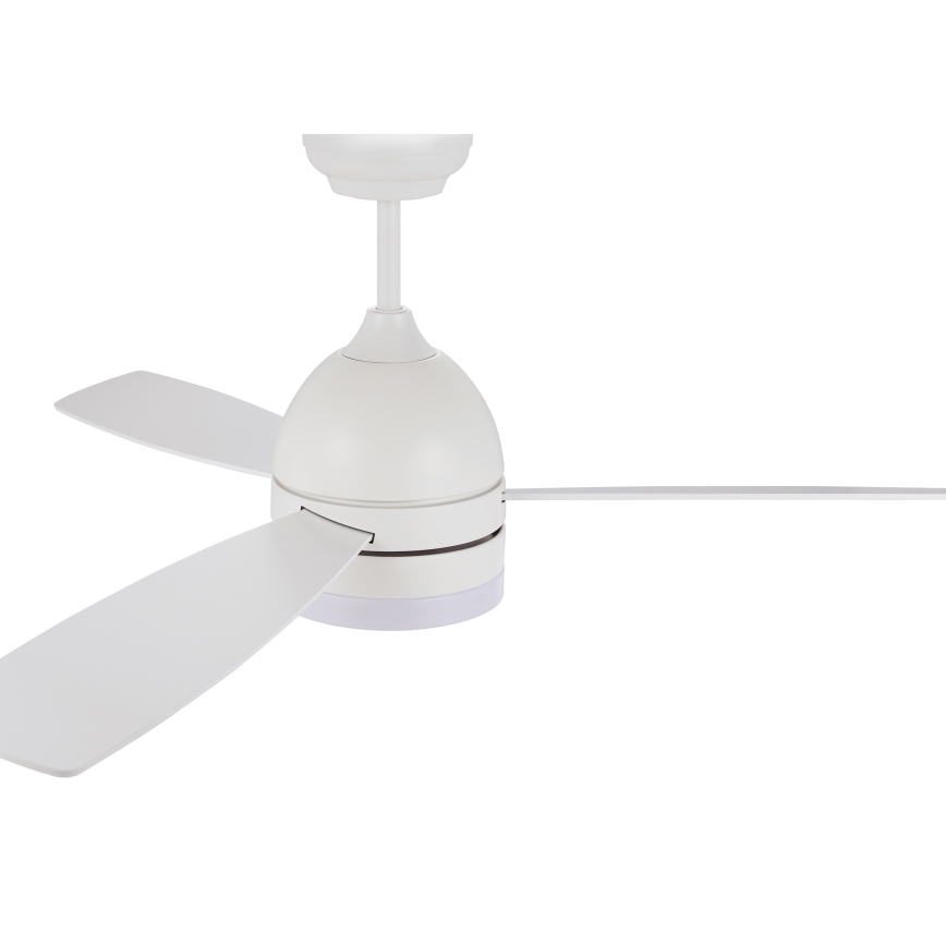 Lucci air 513075 - Wentylator sufitowy LED VECTOR LED/25W/230V 3000/4200/6500K biały + pilot zdalnego sterowania