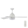 Lucci air 513075 - Wentylator sufitowy LED VECTOR LED/25W/230V 3000/4200/6500K biały + pilot zdalnego sterowania