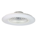 Lucci Air 513200 - LED Ściemniany plafon z wentylatorem OSLO LED/20W/230V 3000/4500/6500K biały + zdalne sterowanie