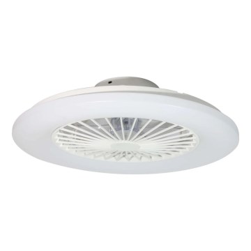 Lucci Air 513200 - LED Ściemniany plafon z wentylatorem OSLO LED/20W/230V 3000/4500/6500K biały + zdalne sterowanie