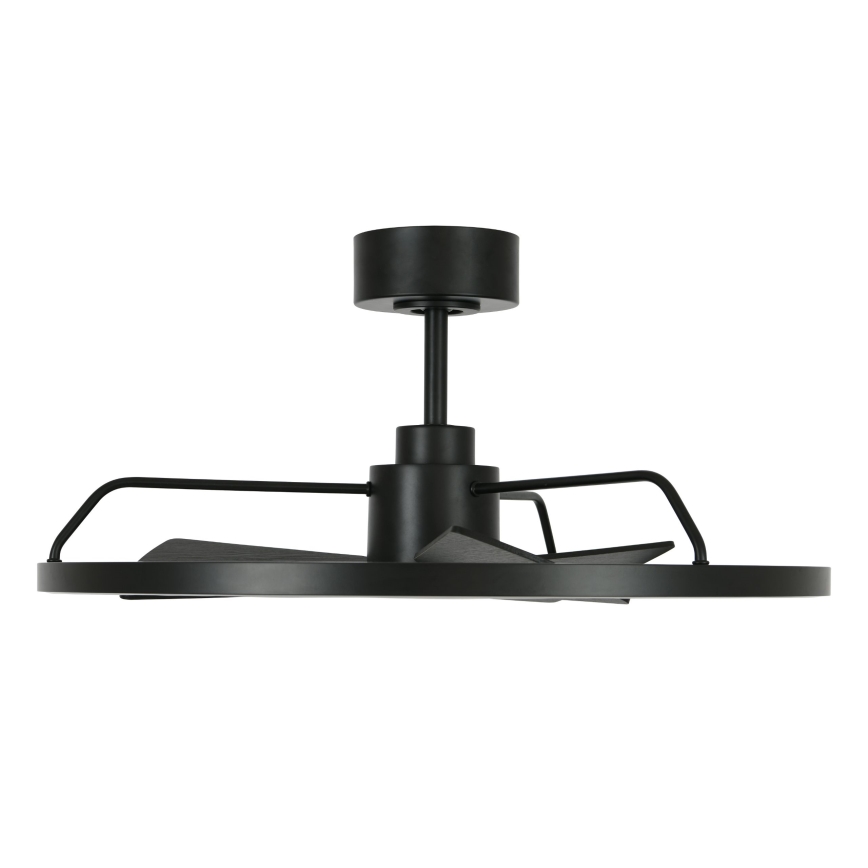 Lucci Air 516124 - LED Ściemnialny wentylator sufitowy CESSNA LED/36W/230V 3000/4000/5000K czarny + zdalne sterowanie