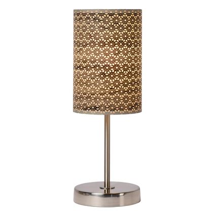 Lucide 08500/81/43 - Lampa stołowa MODA 1xE27/60W/230V brązowy