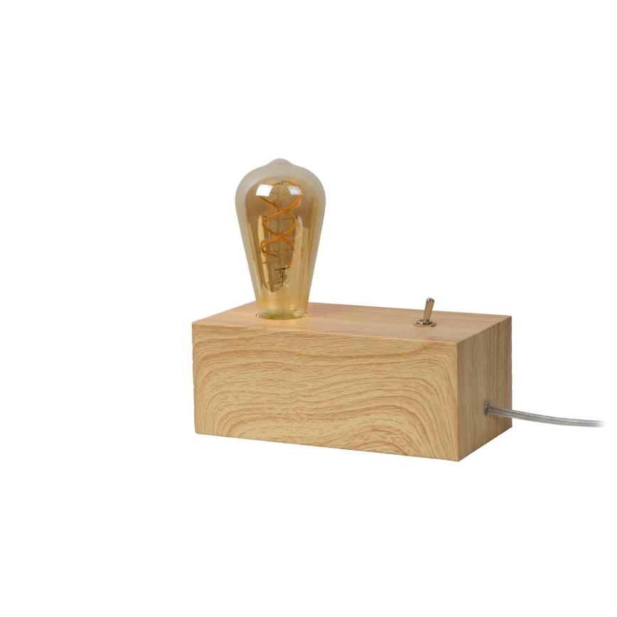 Lucide 08516/01/76 - Lampa stołowa EDISON 1xE27/60W/230V