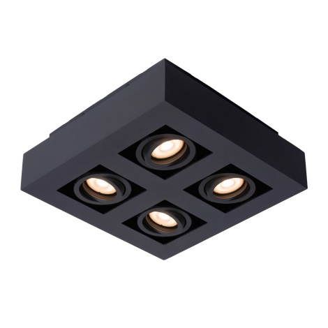 Lucide 09119/21/30 - LED Ściemnialne oświetlenie punktowe XIRAX 4xGU10/5W/230V