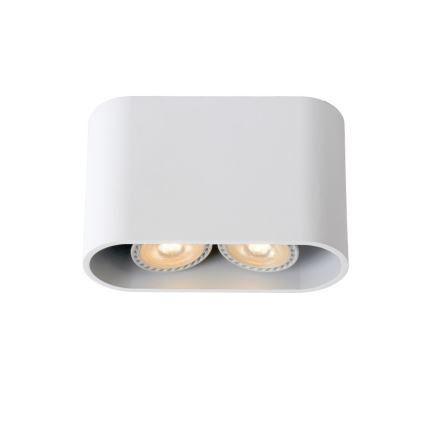 Lucide 09914/10/31 - LED Oświetlenie punktowe BENTOO 2xGU10/5W/230V białe