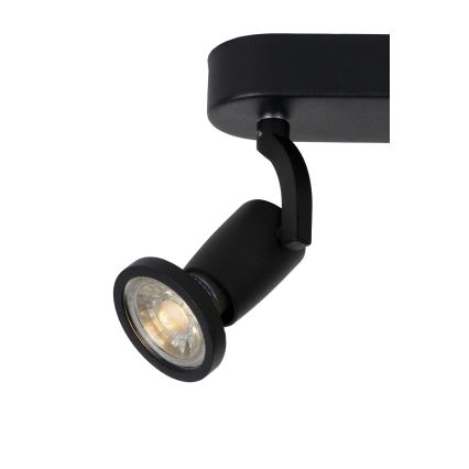 Lucide 11903/10/30 - LED reflektor punktowy JASTER-LED 2xGU10/5W/230V czarna