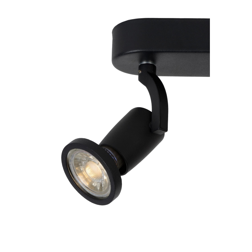 Lucide 11903/10/30 - LED reflektor punktowy JASTER-LED 2xGU10/5W/230V czarna