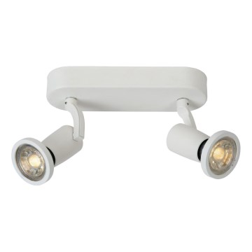Lucide 11903/10/31 - LED reflektor punktowy JASTER-LED 2xGU10/5W/230V biala
