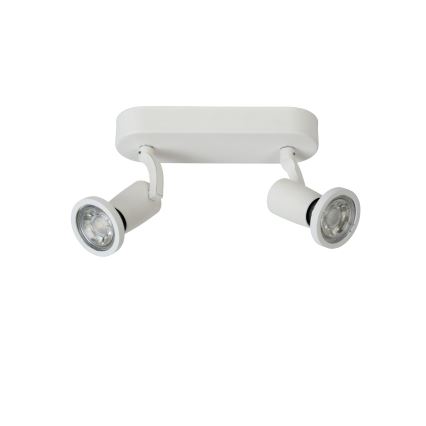 Lucide 11903/10/31 - LED reflektor punktowy JASTER-LED 2xGU10/5W/230V biala