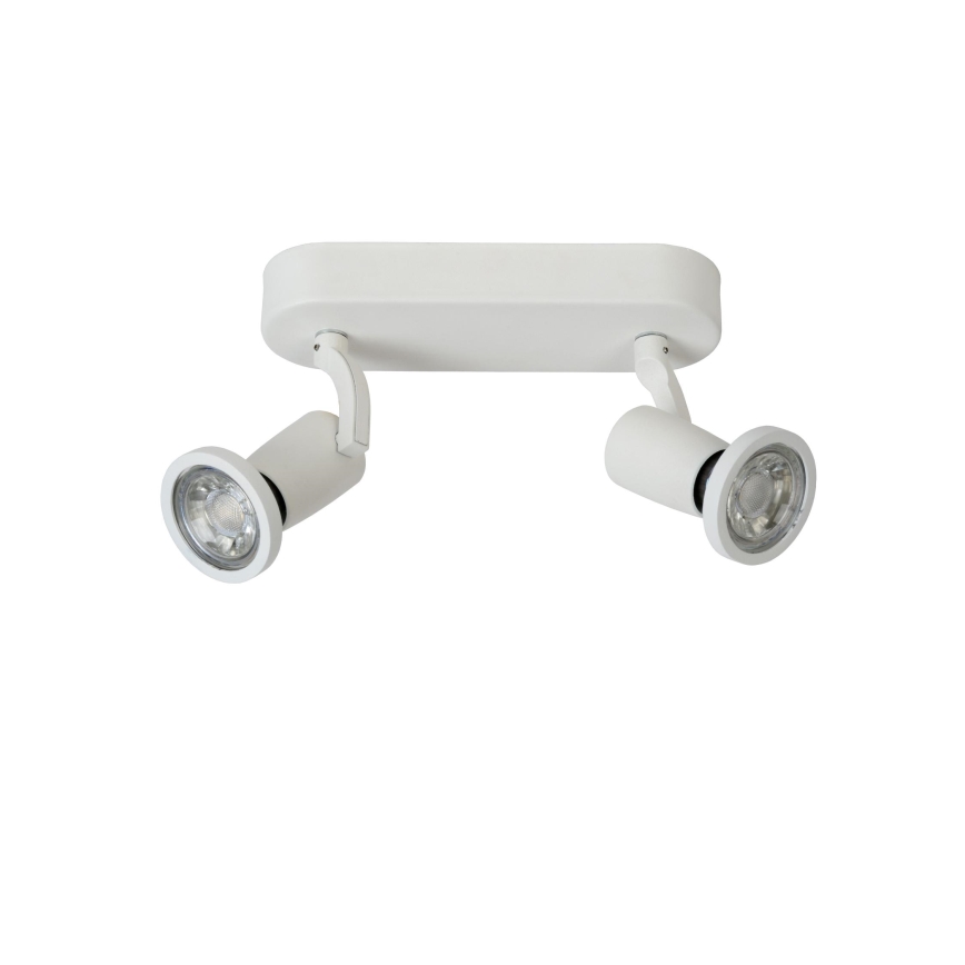 Lucide 11903/10/31 - LED reflektor punktowy JASTER-LED 2xGU10/5W/230V biala