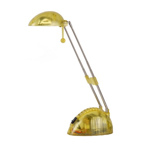 Lucide 12651/21/34 - Lampa stołowa JOYCE 1xG4/20W/230V żółta