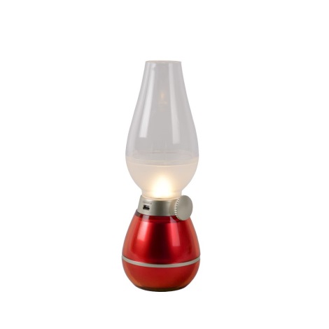 Lucide 13520/01/32 - LED Lampa stołowa ALADIN 1xLED/0,4W/5V czerwona