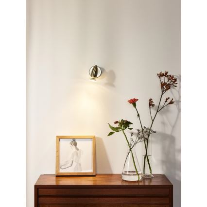 Lucide 13955/05/12 - LED Oświetlenie punktowe CARO-LED 1xGU10/5W/230V matowy chrom