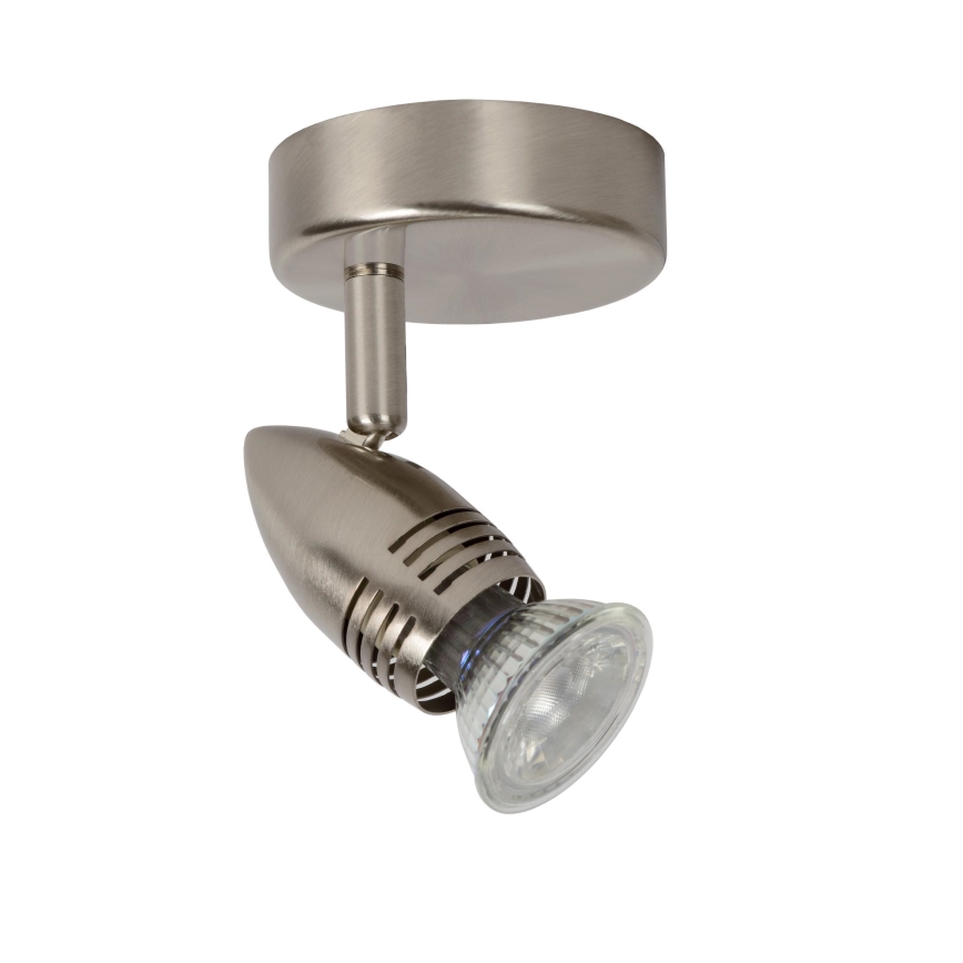 Lucide 13955/05/12 - LED Oświetlenie punktowe CARO-LED 1xGU10/5W/230V matowy chrom