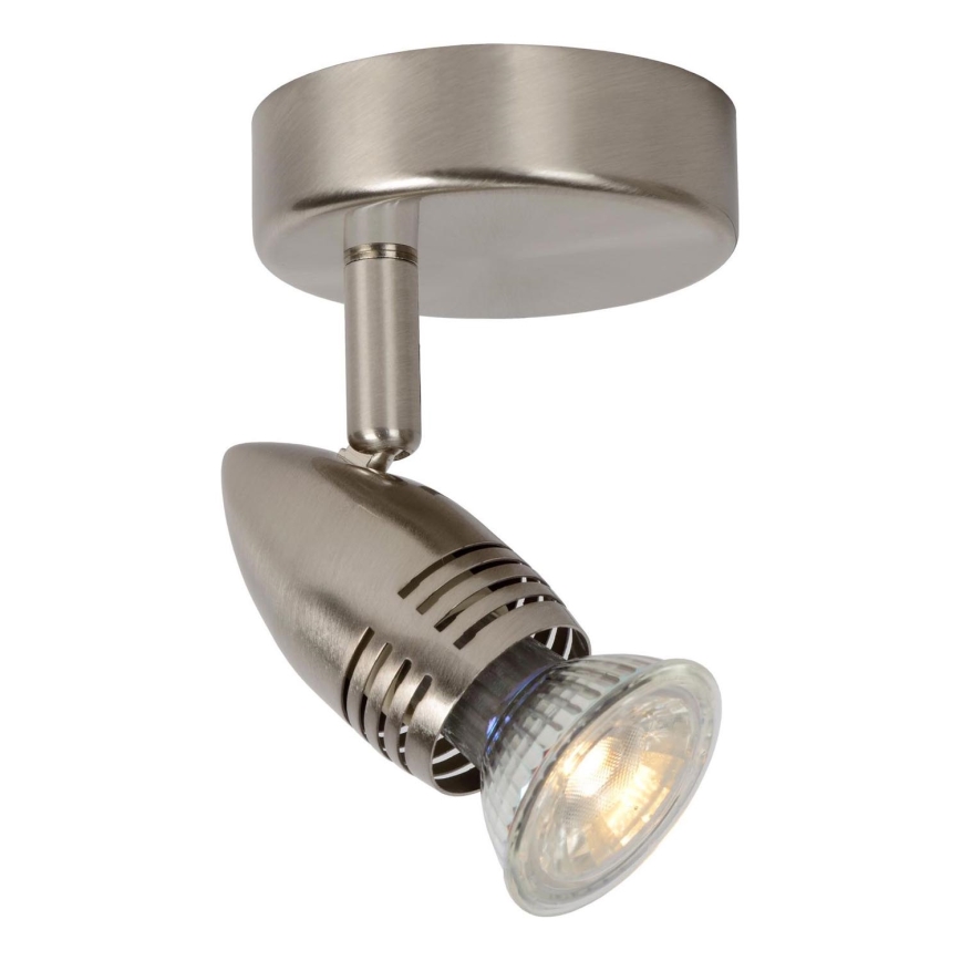 Lucide 13955/05/12 - LED Oświetlenie punktowe CARO-LED 1xGU10/5W/230V matowy chrom