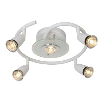 Lucide 13957/24/31 - LED reflektor punktowy BINGO-LED 5xGU10/5W/230V biala