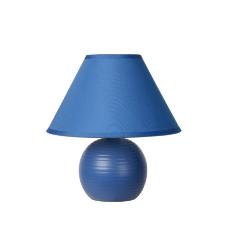 Lucide 14550/81/35 - Lampa stołowa KADDY 1xE14/40W/230V niebieski