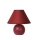 Lucide 14550/81/57 - Lampa stołowa KADDY 1xE14/40W/230V czerwony