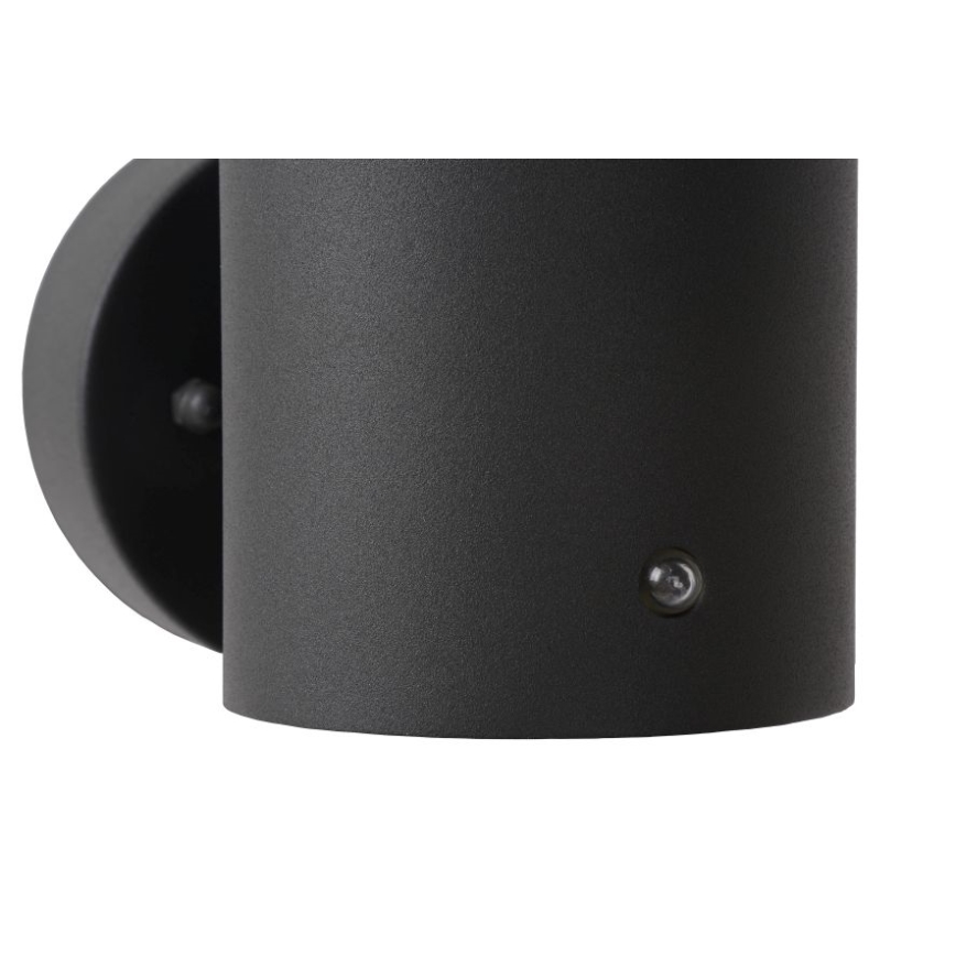 Lucide 14871/01/30 - Kinkiet zewnętrzny z czujnikiem SOLID 1xE27/60W/230V IP54